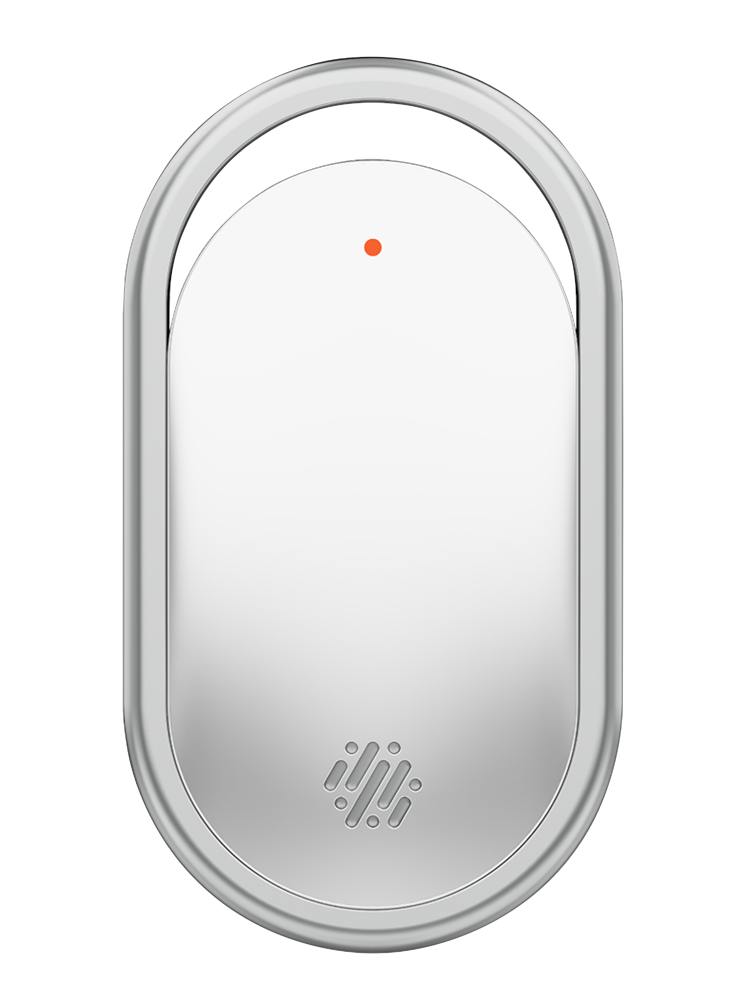 Silver NUVA Sense fragrance device.