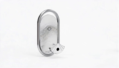 A replaceable shell gives NUVA a different look.