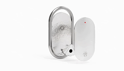 Swap the fragrance pod inside NUVA.